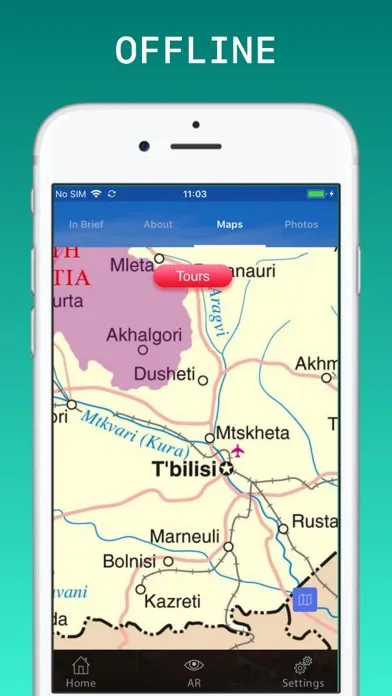 Screenshot di Georgia Travel Guide .