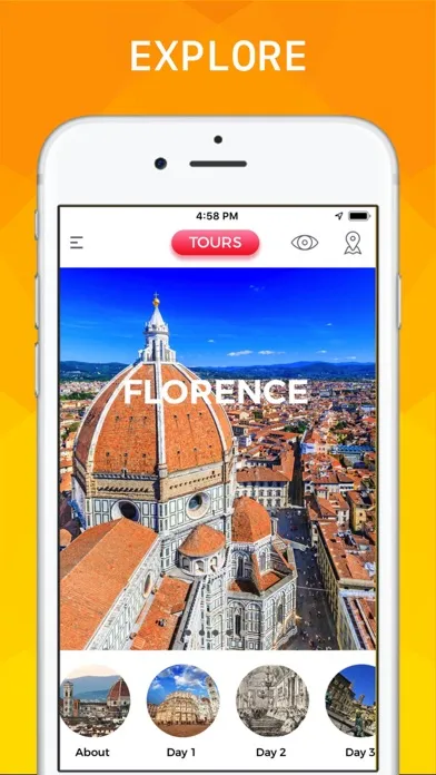 Florence Travel Guide Offline Screenshots