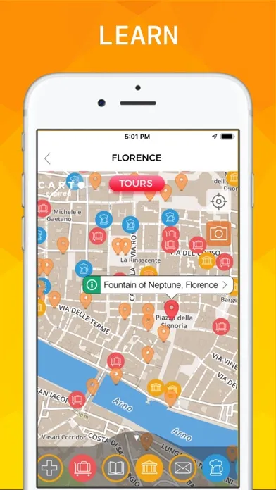 Florence Travel Guide Offline Screenshots