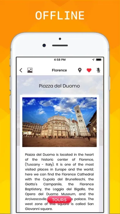 Florence Travel Guide Offline Screenshots