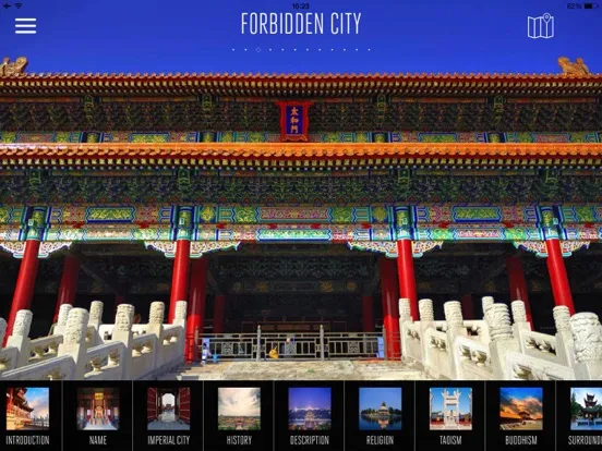 Ảnh chụp màn hình của Forbidden City Visitor Guide iPad 