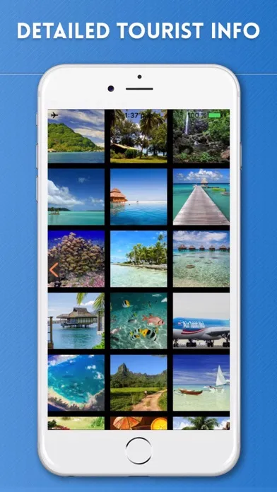 French Polynesia Travel Guide & Offline Map 스크린샷