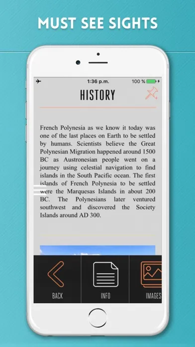 French Polynesia Travel Guide & Offline Map 스크린샷