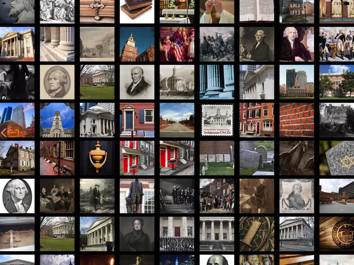 Captures d'écran de Independence National Historical Park Visitor Tour iPad 