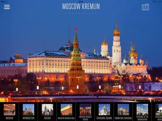 Captures d'écran de Moscow Kremlin Visitor Guide iPad 