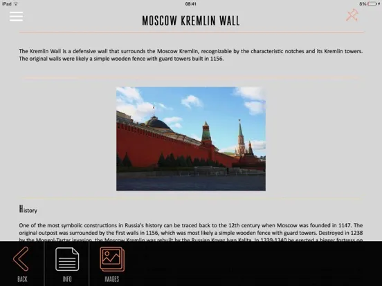Captures d'écran de Moscow Kremlin Visitor Guide iPad 