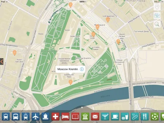 Captures d'écran de Moscow Kremlin Visitor Guide iPad 