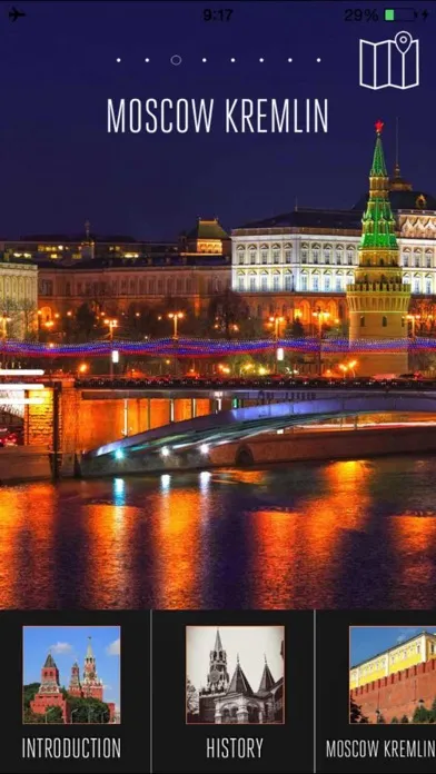 Captures d'écran de Moscow Kremlin Visitor Guide