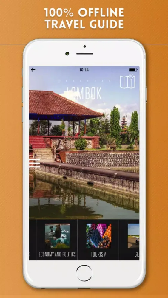 Скриншоты Lombok Travel Guide with Offline City Street Map