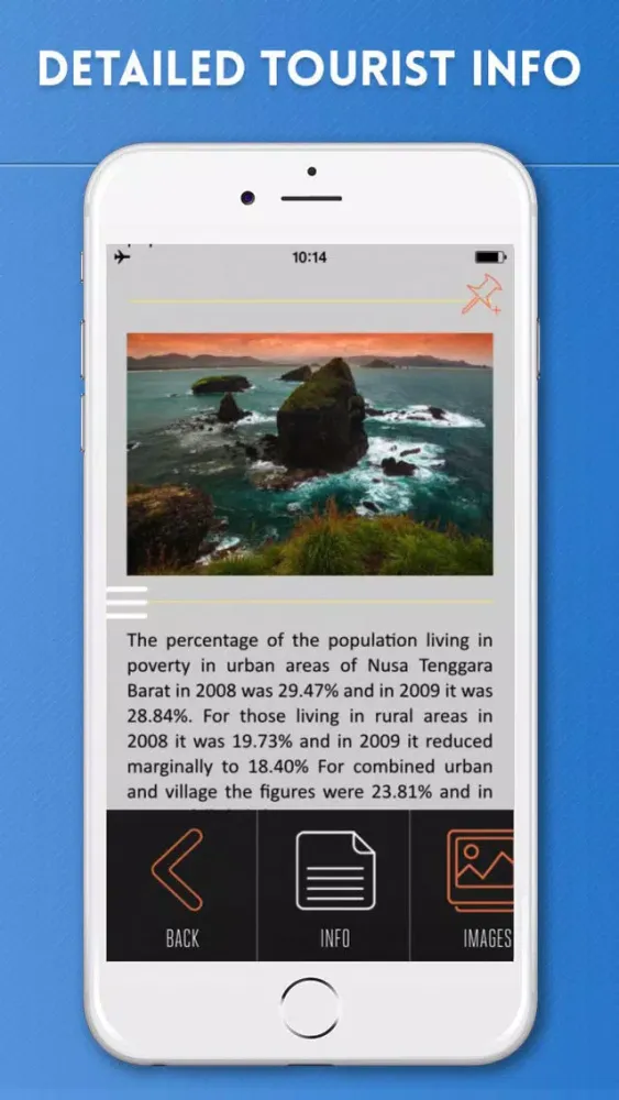 Скриншоты Lombok Travel Guide with Offline City Street Map