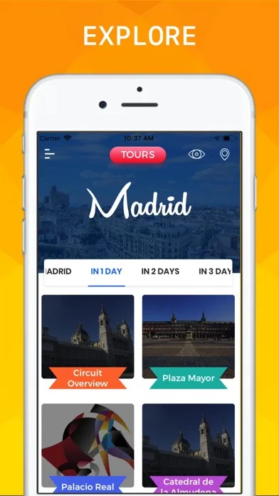 Capturas de pantalla de Madrid Travel Guide Offline