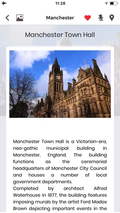 Manchester Travel Guide Screenshots