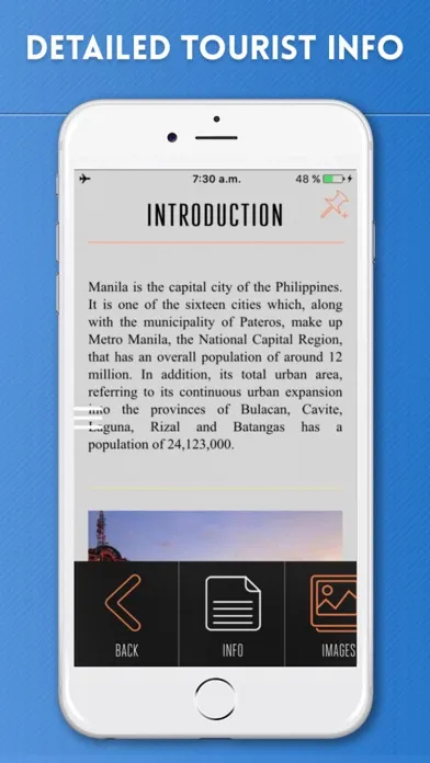 ภาพหน้าจอของ Manila Travel Guide and Offline City Map
