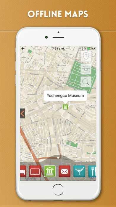ภาพหน้าจอของ Manila Travel Guide and Offline City Map