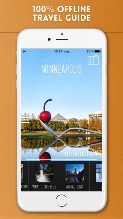 Minneapolis Travel Guide and Offline City Map স্ক্রিনশট