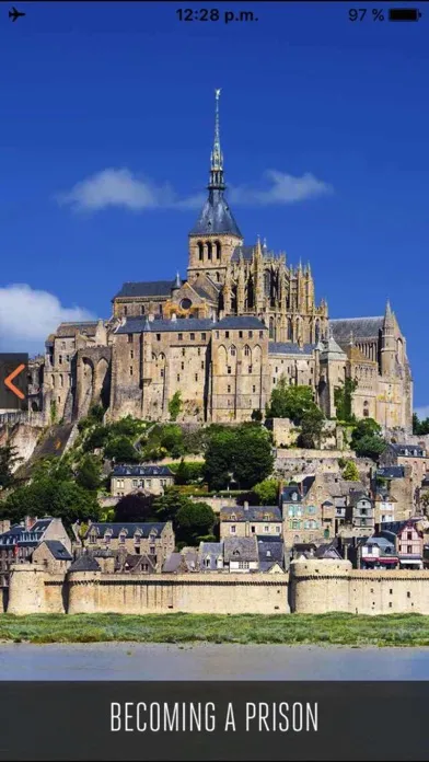 Tangkapan layar Mont Saint Michel Visitor Guide