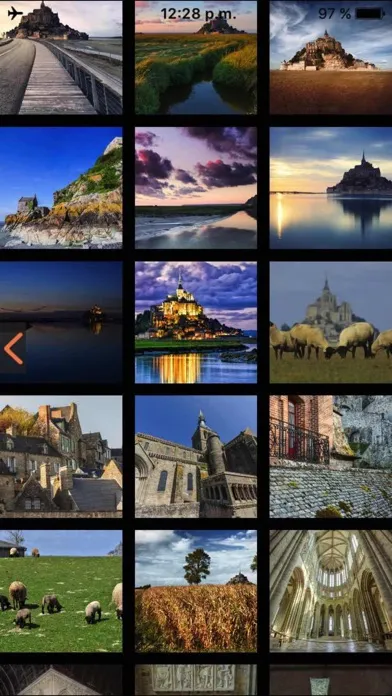 Tangkapan layar Mont Saint Michel Visitor Guide
