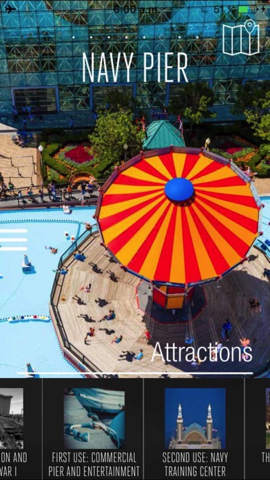 Navy Pier Visitor Guide Screenshots