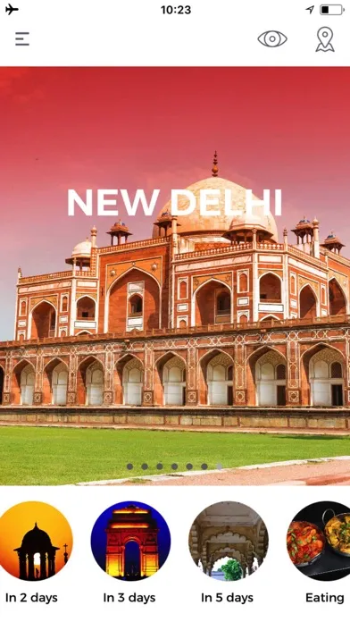 Capturas de tela do New Delhi Travel Guide Offline