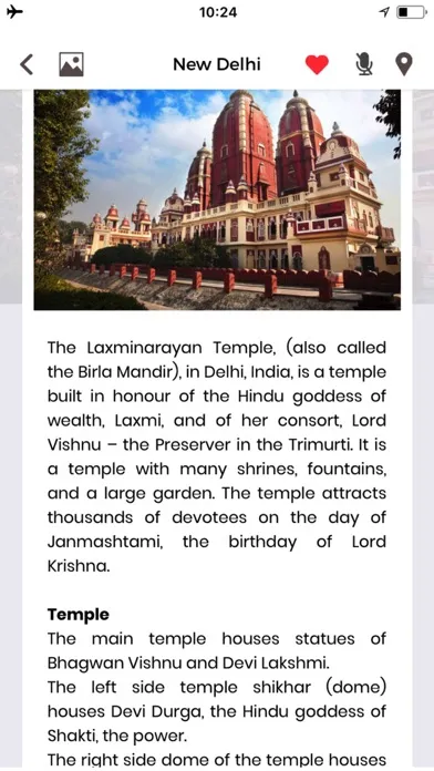 Capturas de tela do New Delhi Travel Guide Offline