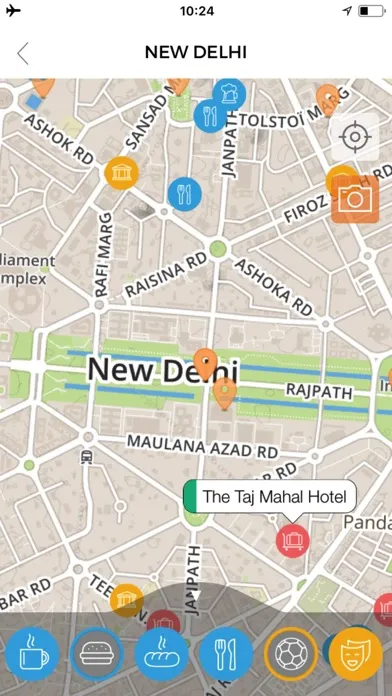Capturas de tela do New Delhi Travel Guide Offline