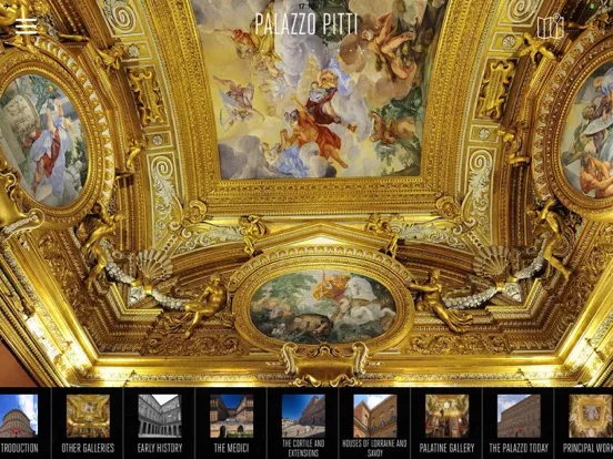 Palazzo Pitti Visitor Guide iPad  स्क्रीनशॉट