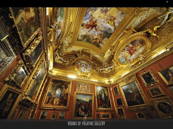 Palazzo Pitti Visitor Guide iPad  स्क्रीनशॉट