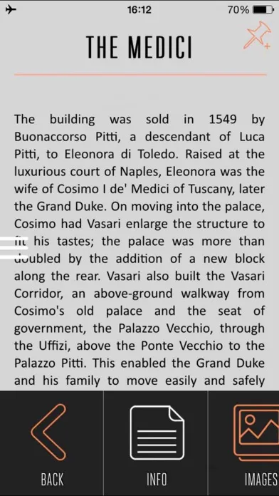 Palazzo Pitti Visitor Guide स्क्रीनशॉट