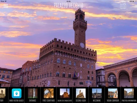 Palazzo Vecchio Visitor Guide iPad  Screenshots