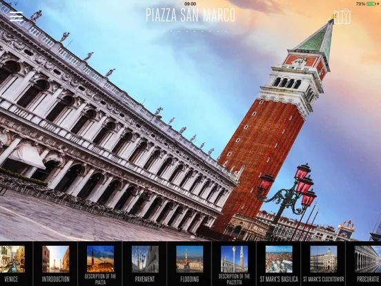 Capturas de tela do Piazza San Marco Visitor Guide Venice Italy iPad 