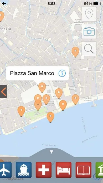 Capturas de tela do Piazza San Marco Visitor Guide Venice Italy