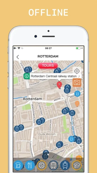 Tangkapan skrin Rotterdam Travel Guide .