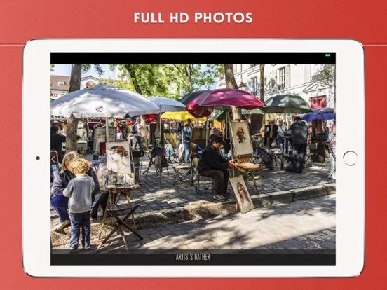 Captures d'écran de Sacre-Coeur & Montmartre Visitor Guide Paris iPad 