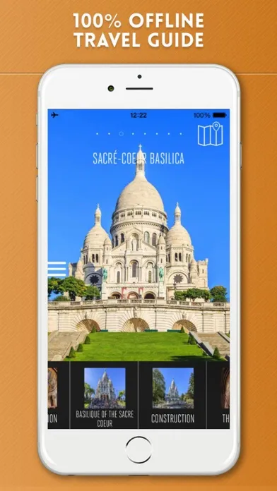 Captures d'écran de Sacre-Coeur & Montmartre Visitor Guide Paris