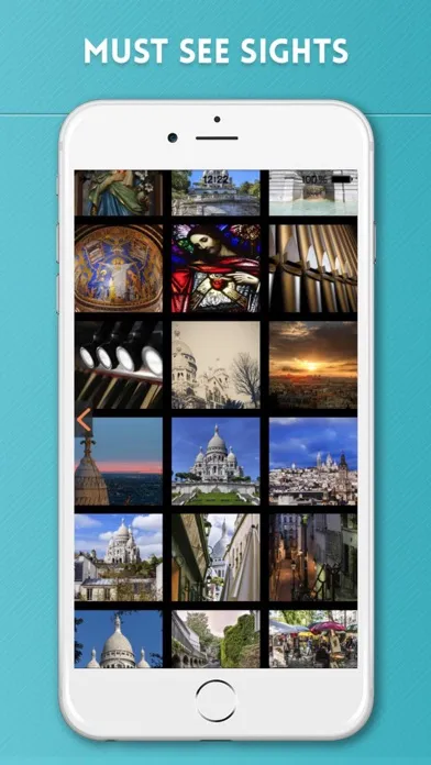 Captures d'écran de Sacre-Coeur & Montmartre Visitor Guide Paris