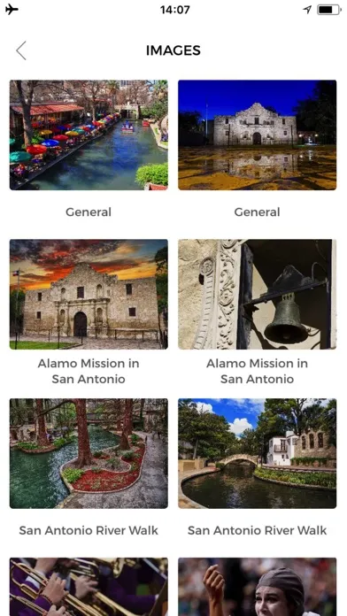 San Antonio Travel Guide Screenshots