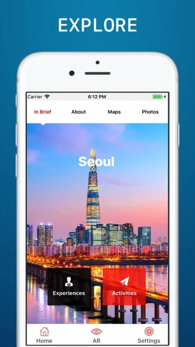 Tangkapan skrin Seoul Travel Guide
