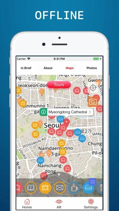 Tangkapan skrin Seoul Travel Guide
