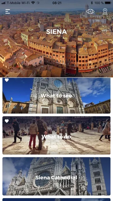 Tangkapan layar Siena Travel Guide Offline