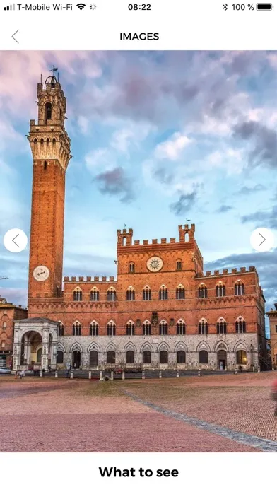 Tangkapan layar Siena Travel Guide Offline