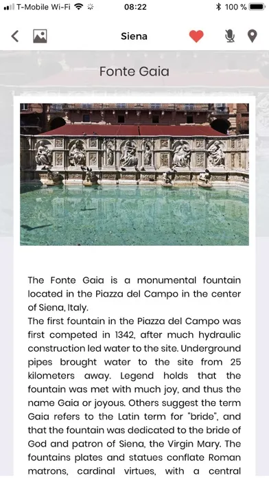 Tangkapan layar Siena Travel Guide Offline