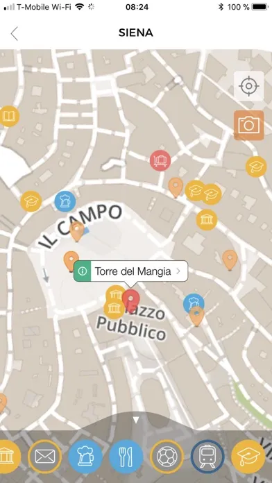 Tangkapan layar Siena Travel Guide Offline