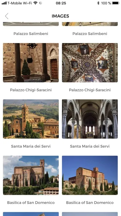 Tangkapan layar Siena Travel Guide Offline