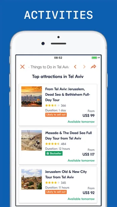 Tel Aviv Travel Guide . Screenshots