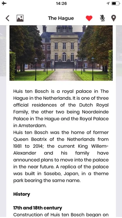 The Hague Travel Guide Offline スクリーンショット