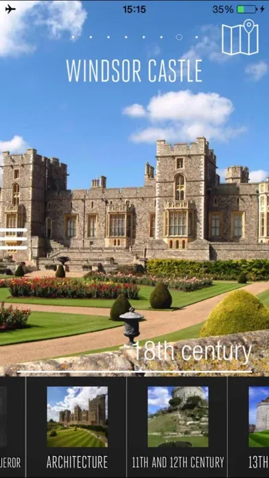 Tangkapan skrin Windsor Castle Visitor Guide