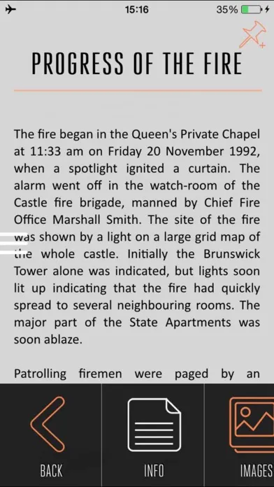 Tangkapan skrin Windsor Castle Visitor Guide