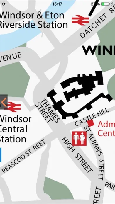 Tangkapan skrin Windsor Castle Visitor Guide