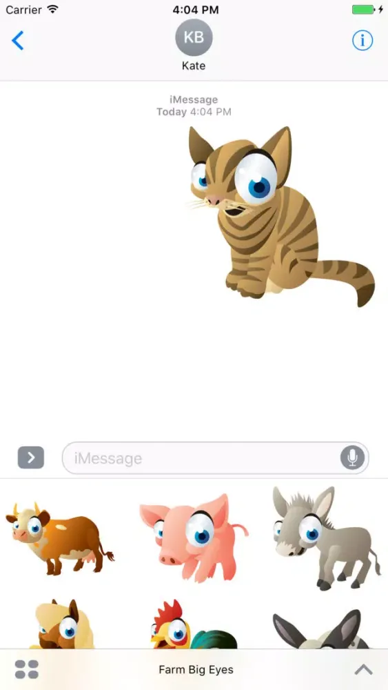Farm Big Eyes Collection Stickers Mania স্ক্রিনশট
