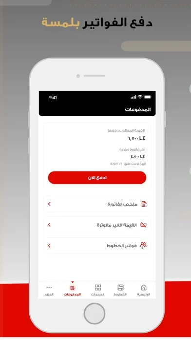 Zrzuty ekranu Etisalat Business - EG